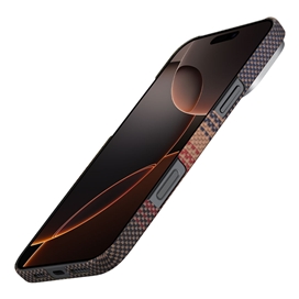 قاب آیفون برند پیتاکا مدلPITAKA StarPeak Tactile Woven（Sunset） مناسب برای Apple iPhone 16 Pro