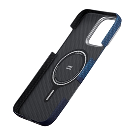 قاب آیفون 16 پرو مکس برند پیتاکا مدلPITAKA StarPeak Tactile Woven（Over The Horizon） مناسب برای Apple iPhone 16 Pro Max