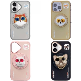 قاب و پاپ سوکت نیمی Nimmy Magnetic Case Iphone مناسب برای Apple iPhone 16 Pro Max