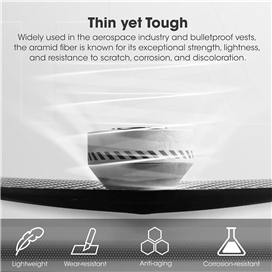 قاب گلکسی S24 Ultra برند پیتاکا مدل PITAKA MagEZ Case (Black/Grey Twill) مناسب برای Samsung Galaxy S24 Ultra