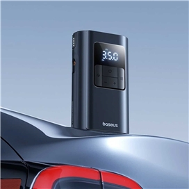 پمپ باد و چراغ قوه بیسوس Baseus Car Tire Inflator Pumper VA1 BS-CG034