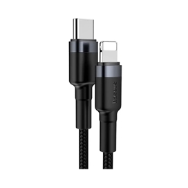 کابل لایتنینگ به تایپ سی 1 متر بیسوس BASEUS Lightning to USB-C cable CATLKLF-G1