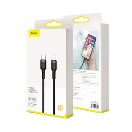 کابل لایتنینگ به تایپ سی 1 متر بیسوس BASEUS Lightning to USB-C cable CATLKLF-G1