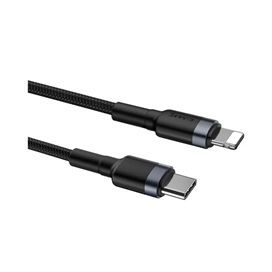 کابل لایتنینگ به تایپ سی 1 متر بیسوس BASEUS Lightning to USB-C cable CATLKLF-G1