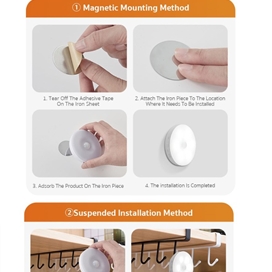 چراغ خواب هوشمند کوتسی COTECI LED Light 89001