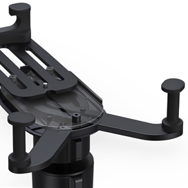 هولدر و شارژر وایرلس دریچه کولری با لرزش گیر بیسوس Baseus BS-CM014