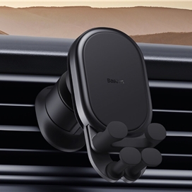 هولدر و شارژر وایرلس دریچه کولری با لرزش گیر بیسوس Baseus BS-CM014