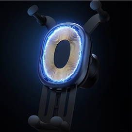 هولدر و شارژر وایرلس دریچه کولری با لرزش گیر بیسوس Baseus BS-CM014