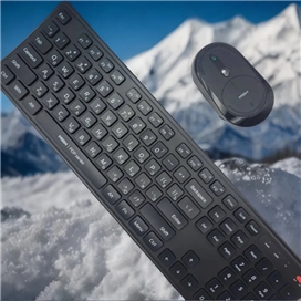 ست ماوس و کیبورد بی سیم شیائومی مدل MIIIW Combo Gen 3 MW24PB03