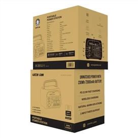 پاور استیشن 72000میلی آمپر 600 وات گرین لاین Green Lion 72000mah Power Station GNPS72KMAHBK