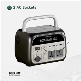 پاور استیشن 72000میلی آمپر 600 وات گرین لاین Green Lion 72000mah Power Station GNPS72KMAHBK