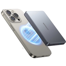 پاوربانک وایرلس 5000 مگنتی جویروم Joyroom JR-PBM08 توان 20 وات