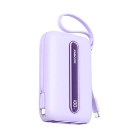 پاوربانک 20000 جویروم Joyroom JR-L012 Plus توان 22.5 وات با کابل متصل