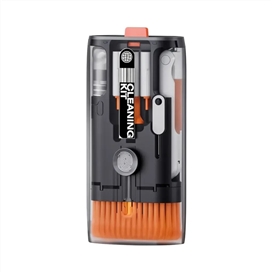 کیت تمیز کننده لوازم دیجیتال 11 در 1 پرودو Porodo Cleaning Kit PD-LFST163-BK