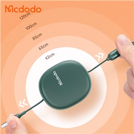 کابل شارژ 3 در1 mcdodo 3 in 1 Retractable 6A CA-120