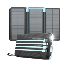 پاوربانک خورشیدی 16000 میلی آمپر پاورولوژی مدل PP070