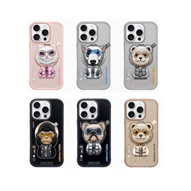 قاب و استند مگنتی نیمی مدل Nimmy Cool & Cute Case & Magnetic Stand Series مناسب برای Apple iPhone 16 Pro Max