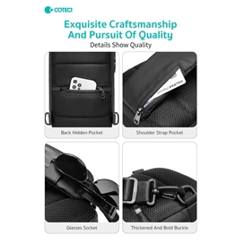 کیف کراس بادی ضدآب کوتسی Coteci Crossbody Bag OT-037