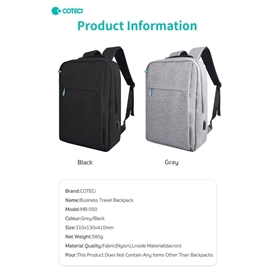 کوله پشتی کوتسی Coteci Travel Backpack MB-050