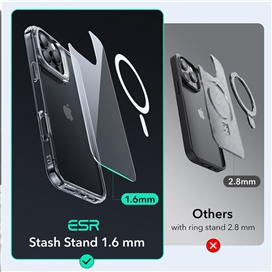 قاب آیفون 16 پرو ESR Classic Hybrid با استند مخفی (HaloLock) مناسب برای Apple iPhone 16 Pro