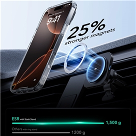 قاب آیفون 16 پرو ESR Classic Hybrid با استند مخفی (HaloLock) مناسب برای Apple iPhone 16 Pro