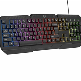 پک گیمینگ برند پرودو مدل Porodo 4IN1 Ultimate gaming Kit Headphone-Keyboard-mouse-mouse pad PDX221