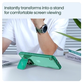 قاب محافظ نیلکین آیفون iPhone 16 Pro Nillkin Camshield IceBlade Prop Case دارای محافظ دوربین