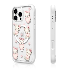 قاب یانگ کیت Youngkit kidspatterns Bow-Tied Cat مناسب برای Apple iPhone 16 Pro Max