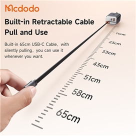 آداپتور 2 پورت 40 وات مک دودو Mcdodo Gan Charger CH-4280