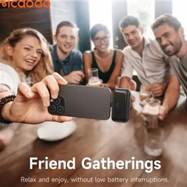 پاوربانک 22.5 وات 5000 با رابط لایتنینگ و کابل متصل Mcdodo Power Bank MC-780