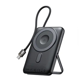 پاوربانک وایرلس مگنتی 10000 با کابل متصل مک دودو Mcdodo Wireless Power Bank MC-632