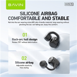 هندزفری بلوتوث باوین Bavin Airpod 70