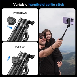 مونوپاد و سه پایه شاتردار XO SS22 4-in-1