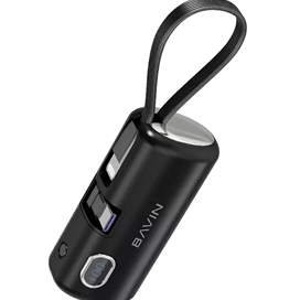 پاوربانک 5000 باوین Bavin PC1092s توان 22.5 وات همراه با کانکتور تایپ سی