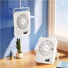 پنکه رومیزی شارژی ریمکس Remax Ultra-Thin Fan ZF03