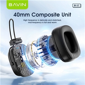 هدفون بلوتوث باوین Bavin BH57