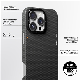 قاب یانگکیت Youngkit Kevlar 1500D Extreme Wing مناسب برای Apple iPhone 16 Pro