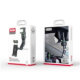 هولدر موبایل آینه وسط خودرو XO C107 با قابلیت چرخش 360 درجه