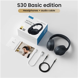 هدست بلوتوث Haylou S30 ANC با صدای حرفه‌ای و باتری طولانی‌مدت