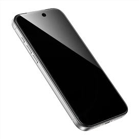 گلس حریم شخصی آیفون برند گرین لاین Green Lion Steve Privacy Glass GN9HSPY17PMBK مناسب برای Apple iPhone 17 Pro