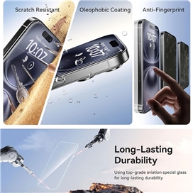 گلس آیفون برند جی تک مدل G-TECH G-FORCE HD مناسب برای Apple iPhone 17