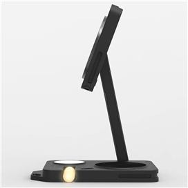 شارژ استند QI2 بیسیم برند آولومو AULUMU M01 4-in-1 Folding Wireless Charging Station & Pad