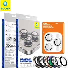 رینگ محافظ لنز بلو فلزی Blueo Metal Frame Lens Protector Glass مناسب برای Apple iPhone 17 Pro Max