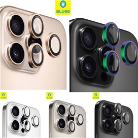 رینگ محافظ لنز بلو فلزی Blueo Metal Frame Lens Protector Glass مناسب برای Apple iPhone 17