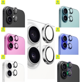 رینگ محافظ لنز بلو فلزی Blueo Metal Frame Lens Protector Glass مناسب برای Apple iPhone 17