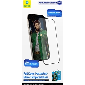 محافظ صفحه بلو مات Blueo Full Cover Anti Glare Matte Glass Anti Static مناسب برای Apple iPhone 17