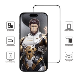 محافظ صفحه بلو سه بعدی با اپلیکاتور Blueo AR 3D Curved Hot Bending Tempered HD Glass with Applicator مناسب برای Apple iPhone 17