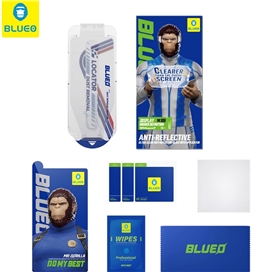 محافظ صفحه بلو ضد انعکاس نور با اپلیکاتور Blueo AR Anti-Reflective With Applicator Glass مناسب برای Apple iPhone 17 Pro