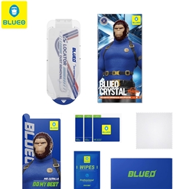 محافظ صفحه بلو کریستالی با اپلیکاتور Blueo Crystal Anti-Scratch Tempered Glass With Applicator مناسب برای Apple iPhone 17