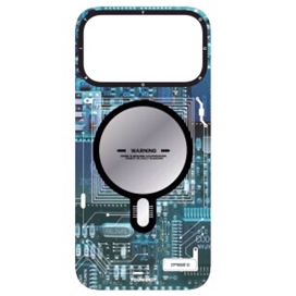 قاب یانگ کیت Youngkit Technology Futuristic Circuit Upgraded Anti-Drop Impact Series مناسب برای Apple iPhone 17 Pro Max